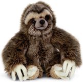 Living Waloka B.V. Pluche luiaard knuffel 30 cm bruin