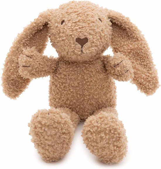 Jollein Knuffel Bunny Riverside - 37cm - Hartjes Neus - Bruin