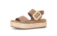 Gabor 562 Sandalen Dames Taupe Maat 42