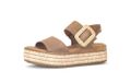 Gabor Leren basis sandalen dames Samtchevreau