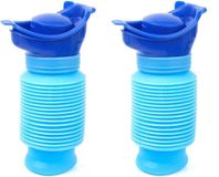 OEM Shenzhen Haorui Industrial Technology Co., Ltd. Urinaal mannen - Met deksel - Urinefles - Plasfles - 750ml - Opvouwbaar - 2 stuks - Must Have!