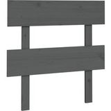 DESIGN IN Tête De Lit Gris 93,5x3x81 Cm Bois Massif De Pin