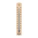 Dille &amp; Kamille Buitenthermometer, beukenhout