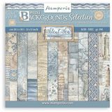 Stamperia - Silent Sea Maxi Background Selection 12x12 Inch Paper Pack (SBBL170)