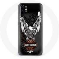Harley Davidson Maniacase Etui voor Huawei P30 Eagle logo