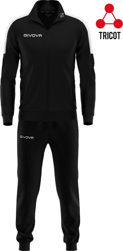 Givova Revolution Trainingspak Zwart XXL - Heren