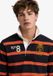 Superdry Double Emblem Stripe Rugbytop Heren M