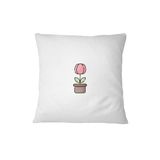 Bona Basics Decoratieve kussenhoes Wit 45x45 cm