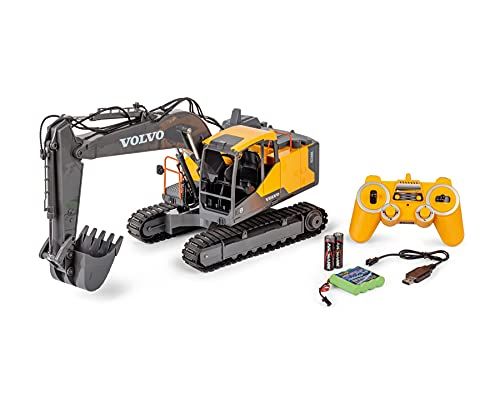 Carson Volvo 500907339 Graafmachine 1:16 - Geel