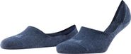 FALKE Step High Cut invisible uni Coton footies dames bleu - maat 41-42