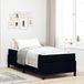 Prolenta Maison Exclusive - Boxspringbed, zwart, 80 x 200 cm, gestoffeerd