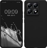 kwmobile telefoonhoesje geschikt voor Xiaomi 14T - Hoesje voor smartphone - Precisie camera uitsnede - In mat zwart