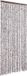 vidaXL Vliegengordijn 100x230 cm chenille bruin en beige