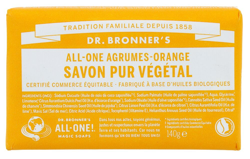 Dr. Bronner's Organic Soap Citrus