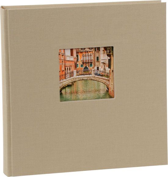 GOLDBUCH Bella Vista Trend Photo Album - Sand - Large - 60 Pages