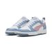 PUMA Rebound V6 Lo Jr Sneakers voor kinderen, uniseks, PUMA wit, roze, koud blauw, maat 6 UK