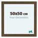 yd. Cadre photo 50x50 cm Or Antique MDF