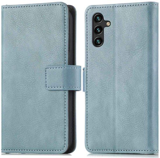 imoshion Luxe Bookcase - Geschikt voor Samsung Galaxy A13 (5G) / A04s - Lichtblauw