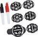 Legend ACM Products Ball Marker Set met Stift