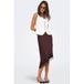 ONLY midi rok bruin