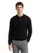 Tom Tailor Pull en maille avec laine mérinos - Taille XL - Noir