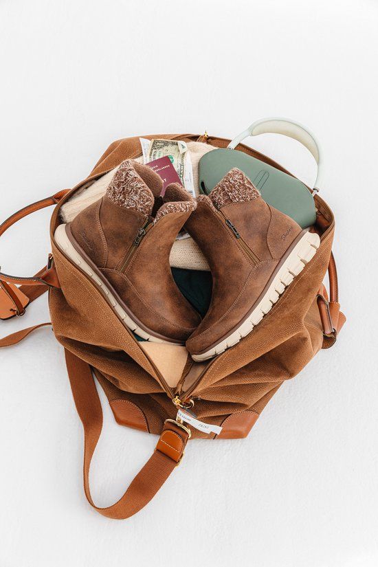 Skechers Synergy - Lovely Collab Biker Boots Dames - Bruin - Maat 39