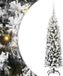 vidaXL Kunstkerstboom Groen 120 cm PVC en Staal en Kunststof