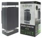 Ecolight Lampe d'extérieur, fixation murale, jardin, double face, 2xGU10, IP44, anthracite