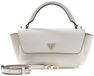 GUESS Gilda Top Handle Flap Handtas Schoudertas Cream White