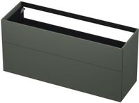 INK - Onderkast 2 Laden Push To Bestaande Uit: - 1400x450x650 Mm - Mat Beton Groen