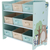 LUPILU® Étagère de rangement enfant, 65 x 30 x 61,5 cm (renard)