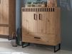 Lamine Commode LAMINE 2 portes 1 tiroir chêne artisan