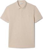 Lacoste Paris Stretch Pique Polo Regular Fit - grau beige