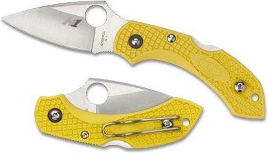 Spyderco Zakmes Salt Dragonfly 2 Yellow H-1 SE