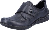 Rieker damesschoenen lage instappers 48951-14 Blauw