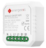 Energeeks Intelligente wifi-module voor verlichting, afstandsbediening, geïntegreerde timer, intelligent huis, domotica, mobiele app, compatibel met Google en Alexa