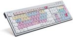 Logickeyboard Avid Pro Tools toetsenbord USB QWERTZ Duits Zwart, Zilver