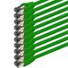 1aTTack.de Cat 8 netwerkkabel 1,5 m groen - 10 stuks
