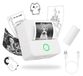 Mini imprimante photo Bluetooth, thermique, sans encre, 200 dpi, blanc