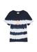 s.Oliver Shirt navy / oranje / wit