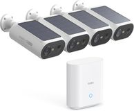 Aosu SolarCam P1 SE - 4 Beveiligingscamera's met 2K Resolutie - Zonne-energie - 2-Weg Audio - AI