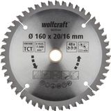 wolfcraft Cirkelzaagblad 160 x 20 mm - 48 Tanden