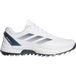 adidas Chaussures de golf Adizero ZG pour hommes, blanc/bleu marine/argent