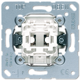 Jung 531 U - Pushbutton switch - wit, metallic