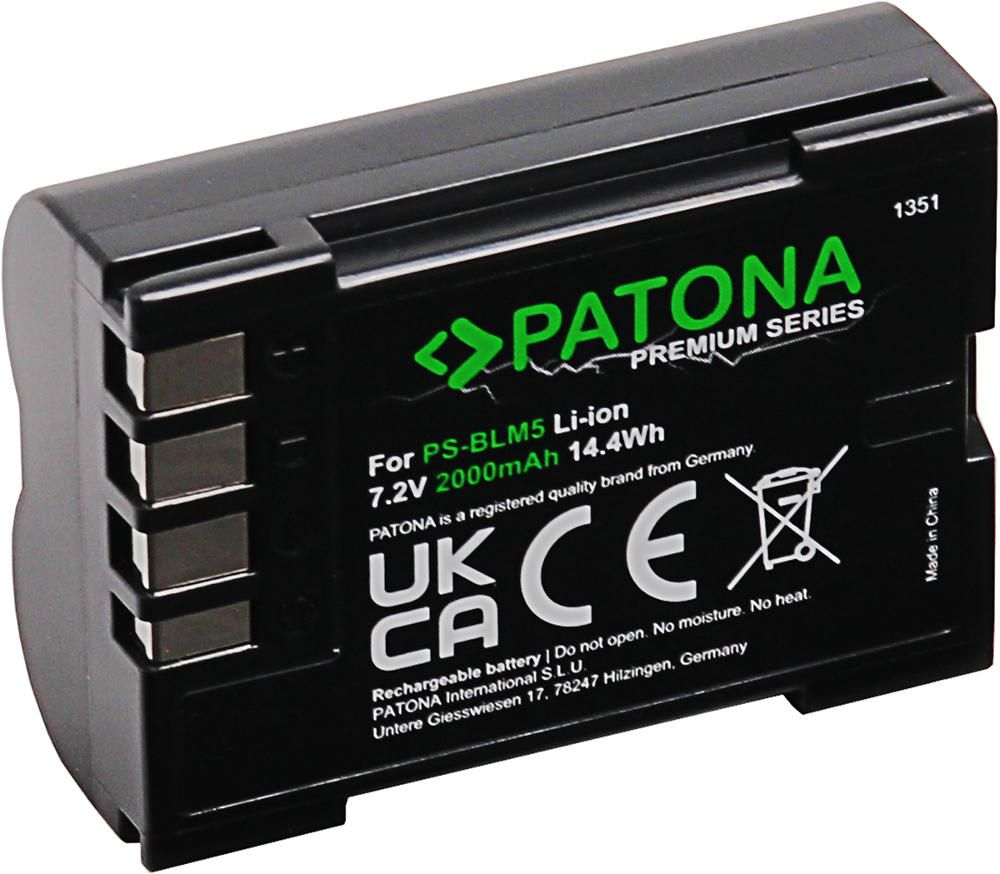 Patona Olympus BLM-1 / BLM-5 accu Premium