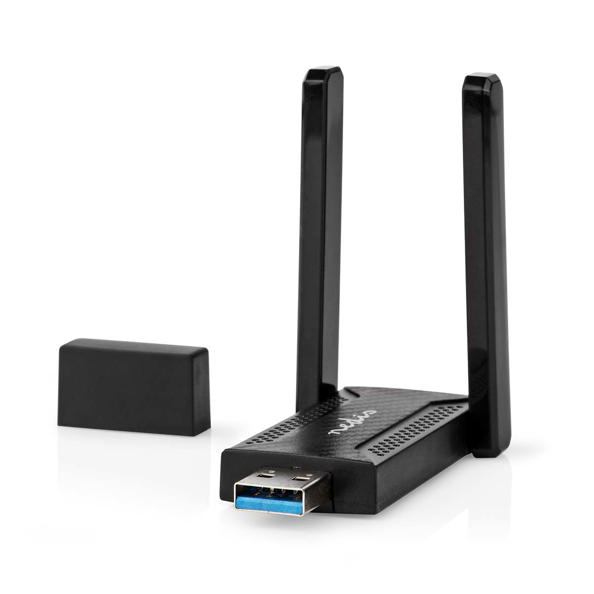 Nedis WSNWA1210BK - Netwerkkaart - WLAN - 1200 Mbit/s - Zwart
