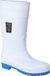 Portwest FW95 Totale Veiligheidslaars PVC-Nitril Waterdicht Stalen Neus Wit Maat 39