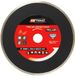 AWTools AW45005 - Diamantschijf - 250mm - Volledig - Voor Nat Snijden