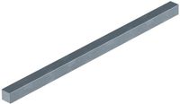 OBO Bettermann Klemrail voor potentiaalvereffeningsrail 645mm messing, 5015812