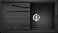 Blanco Sona 5S SGR - Spoelbak - 86 cm - Zwart - Enkele spoelbak